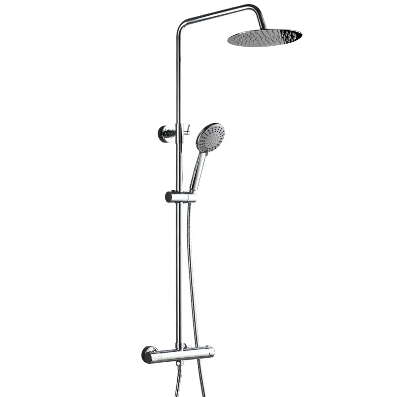 Wall Mounted Bathroom Shower Set With Handheld Showerhead-6956ABS