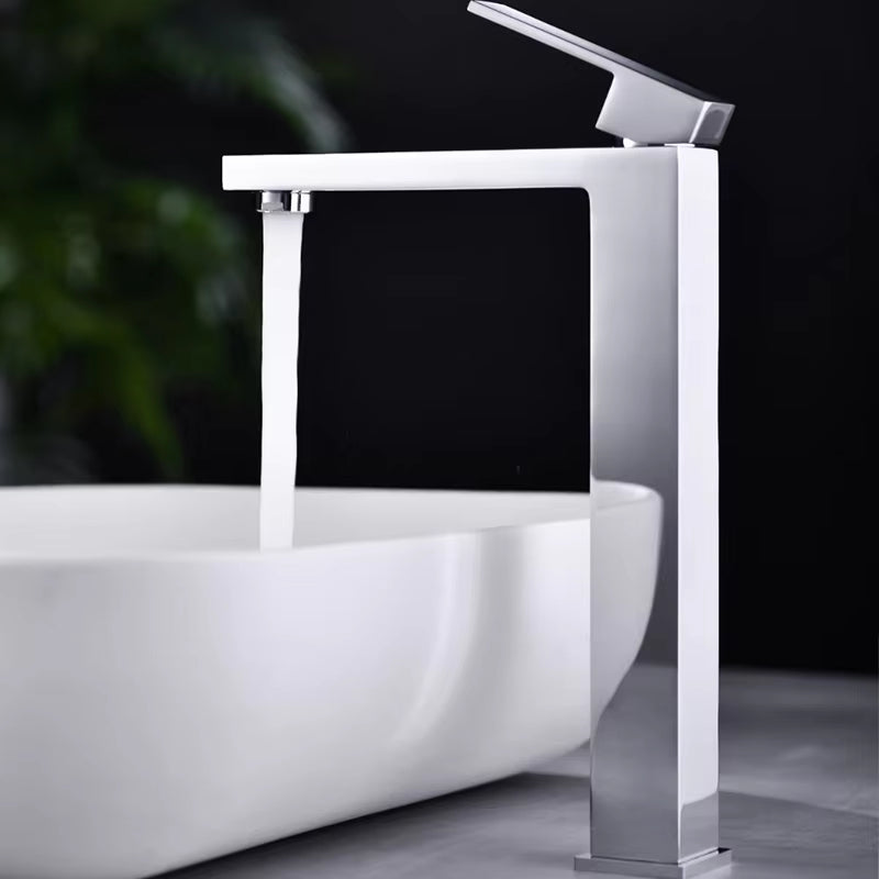Bathroom Basin Square Hot And Cold Water Faucet-7200