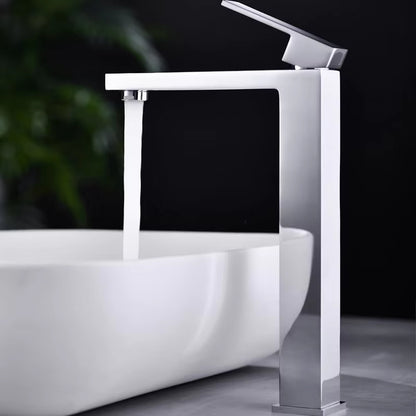 Bathroom Basin Square Hot And Cold Water Faucet-7200