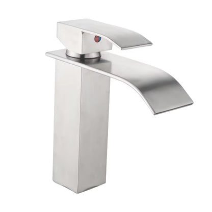 Bathroom Waterfall-Style Water-Washing Faucet With Adjustable Hot And Cold Water For Washing Face And Hands-5305