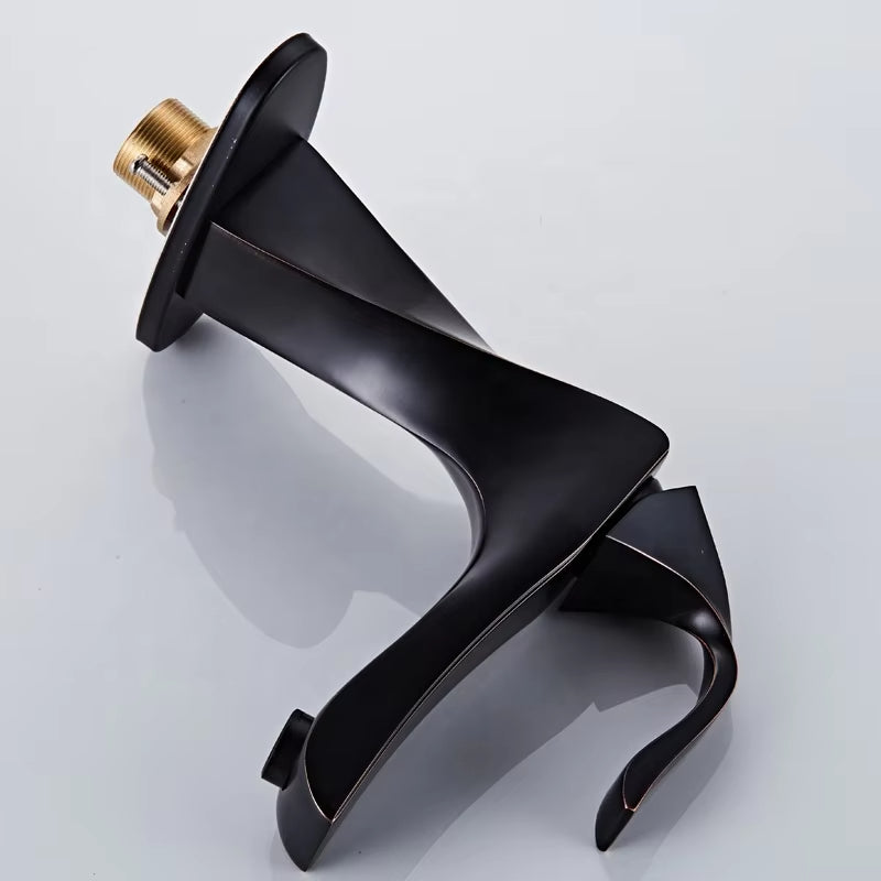 Bathroom Countertop Mounted Twist Design Faucet-7249