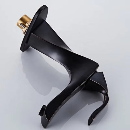 Bathroom Countertop Mounted Twist Design Faucet-7249
