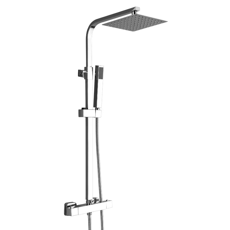 Bathroom Thermostatic Shower Set With Handheld Showerhead-6954