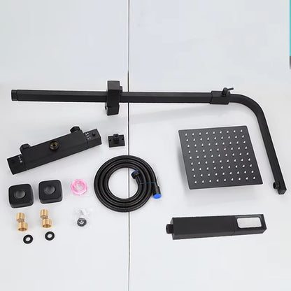 Bathroom Thermostatic Shower Set With Handheld Showerhead-6952