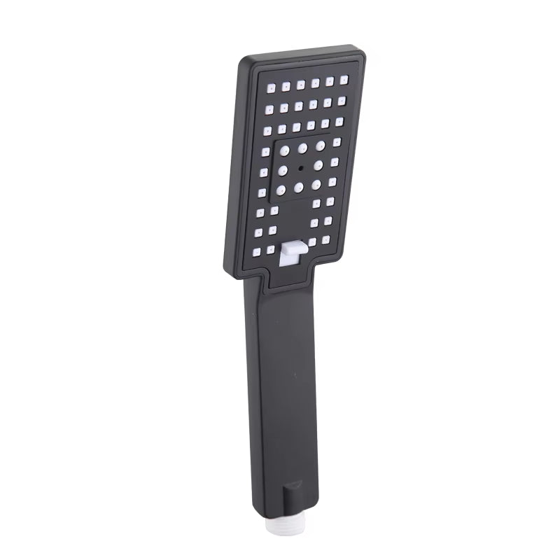 Handheld Black Luxury Booster Shower Head-5505