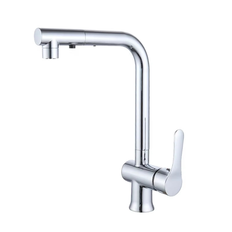 Pull-Out Multi-Function Kitchen Countertop Mounted Faucet-8339