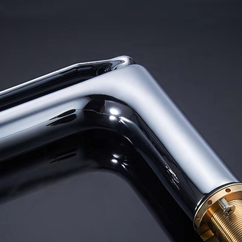 Luxury Hot And Cold Water Faucet In Bathroom-7436