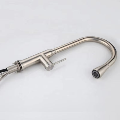 Pull-Out Countertop Mounted Single Handle Faucet-8406