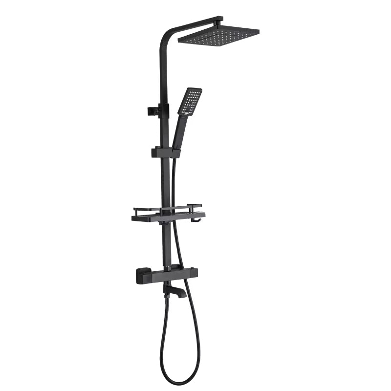 Bathroom Thermostatic Shower Faucet Set With Bathtub Faucet-6951