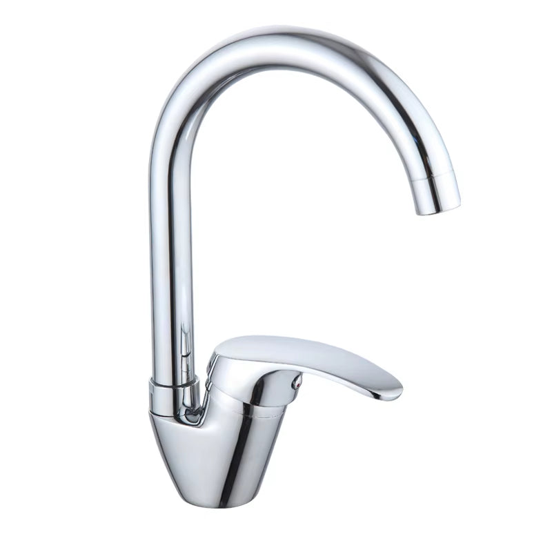 Simple Kitchen Sink Single Handle Single Hole Faucet-8514