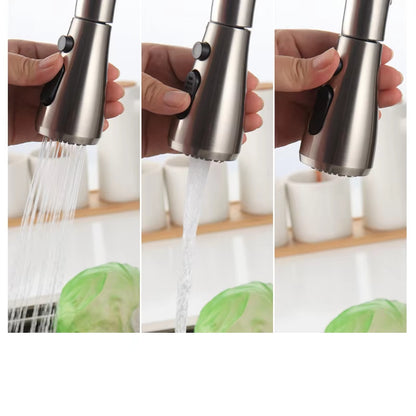 360 Degree Rotating Pull-Out Sink Faucet With Sprayer-8301