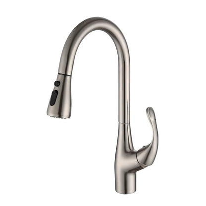 Pull-Out Sink Kitchen One-Button Water Stop Faucet-8555