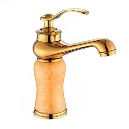 Unique Design Golden Basin Faucet-7961
