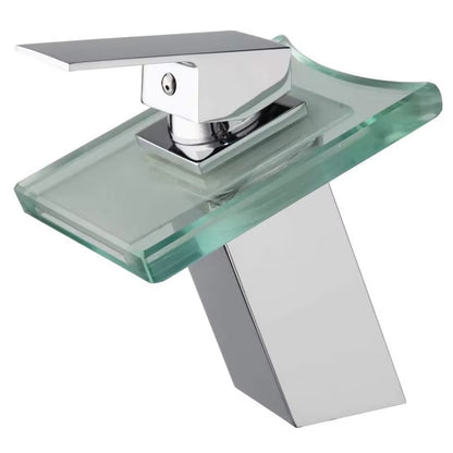 Bathroom Vanity Glass Waterfall Faucet-7266