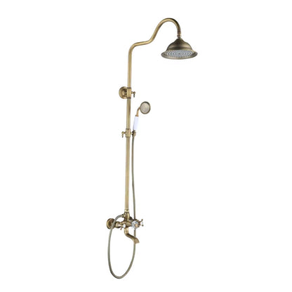 Luxury Single Handle Bronze Bathroom Thermostatic Shower-6208