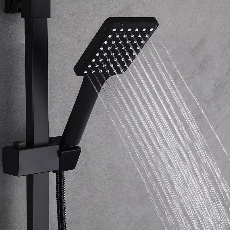 Wall Mounted Shower Set Rain Shower Thermostatic Faucet-6903
