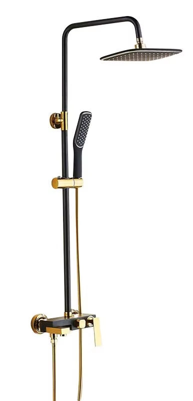 Brass Now Bathroom Black Bath Bath Set Shower Head-6223