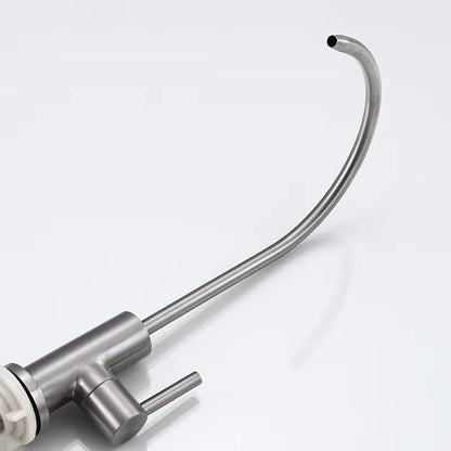 Torneira de Aço Inoxidável para Purificador de Água (Sistema de Filtro por Osmose Reversa)