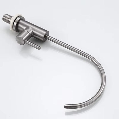Torneira de Aço Inoxidável para Purificador de Água (Sistema de Filtro por Osmose Reversa)